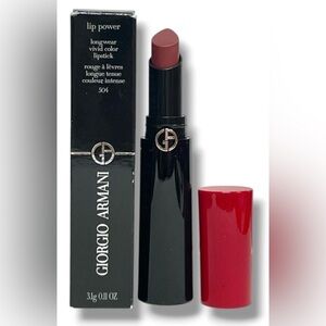 Giorgio Armani Lip Power Longwear Vivid Color Lipstick (3.1g/0.11oz/Flirt 504).